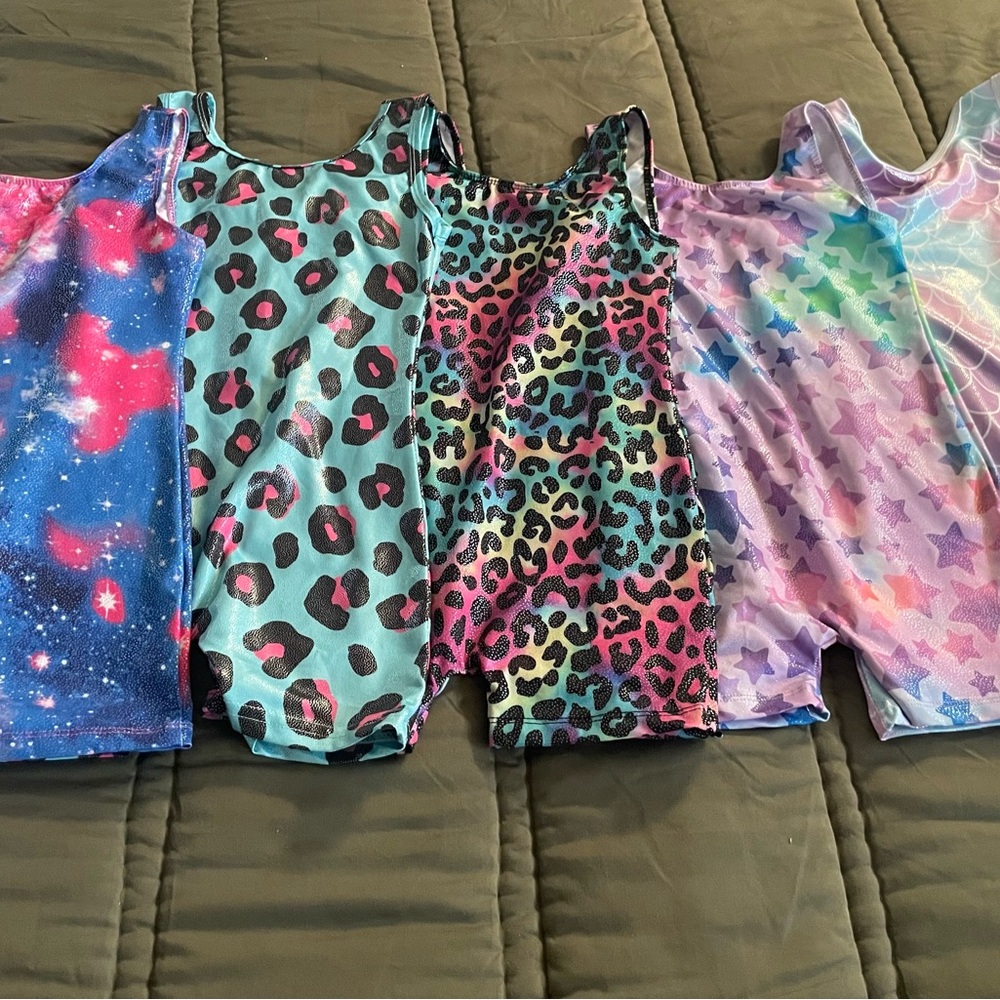 Colorful Kids' Leotard Set